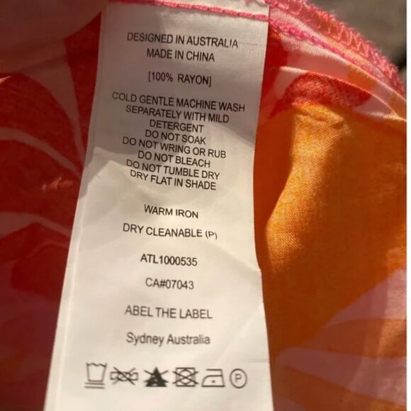 Anthropologie Abel the Label Rumi Maxi Dress Tropical - Picture 10 of 11